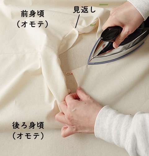 【ホームソーイング型紙シリーズNo.74】袖フレアのＡラインワンピース　作り方