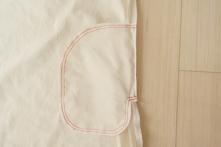 【ホームソーイング型紙シリーズNo.74】袖フレアのＡラインワンピース　作り方