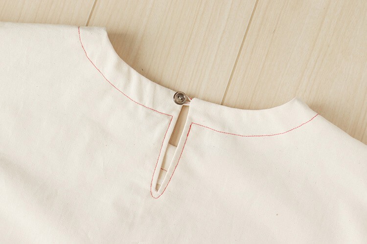 【ホームソーイング型紙シリーズNo.74】袖フレアのＡラインワンピース