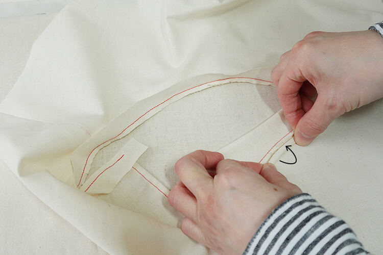 【ホームソーイング型紙シリーズNo.75】ひらりドレープの五分丈プルオーバー 作り方