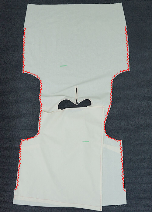 【ホームソーイング型紙シリーズNo.75】ひらりドレープの五分丈プルオーバー 作り方