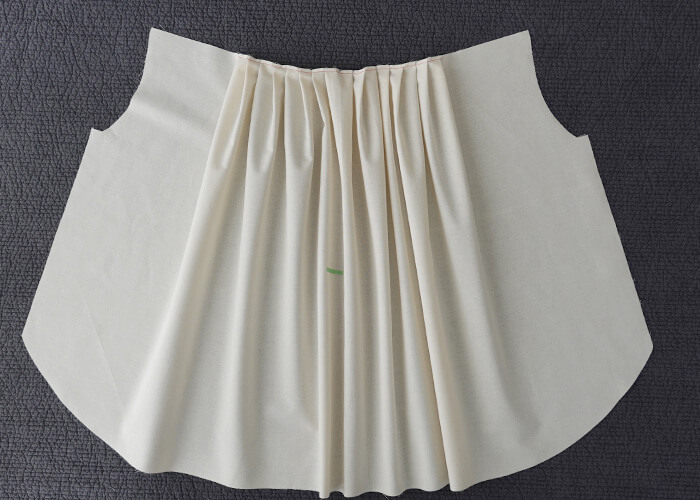 【ホームソーイング型紙シリーズNo.76】バックタックのヨークシャツ　作り方