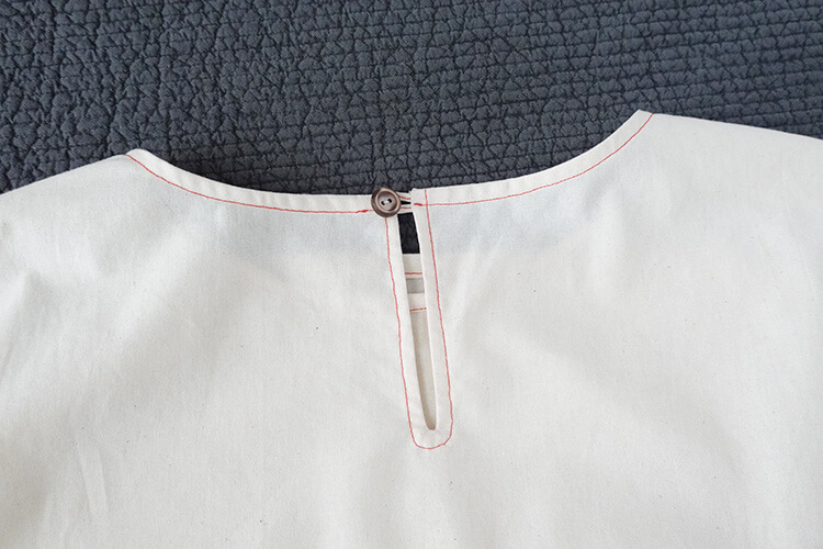 【ホームソーイング型紙シリーズNo.75】ひらりドレープの五分丈プルオーバー 作り方