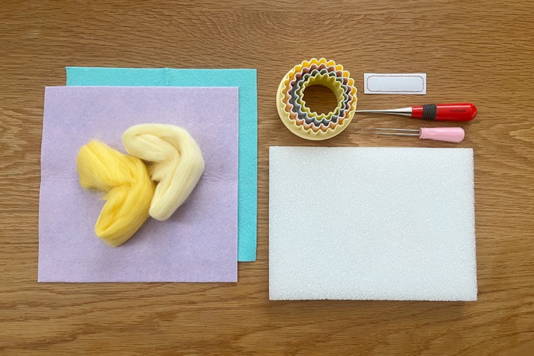 縫わないワッペンの材料