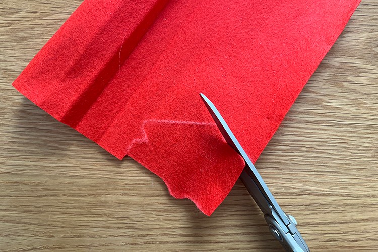 縫わないワッペン　おうち