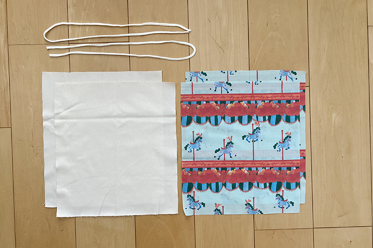 【裏地あり・マチあり巾着】お弁当袋