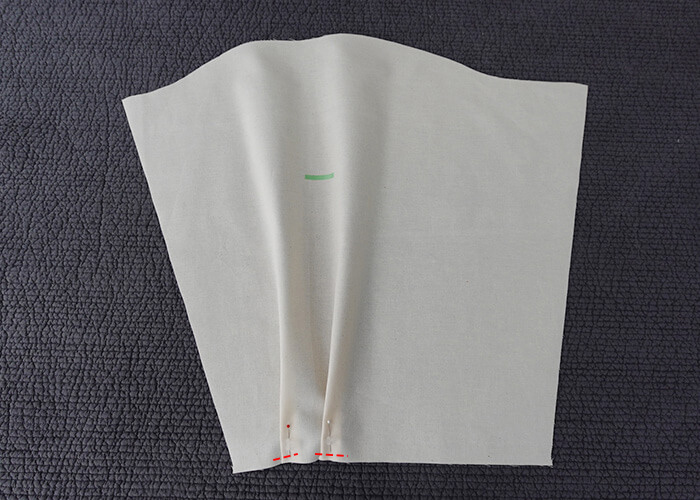 【ホームソーイング型紙シリーズNo.76】バックタックのヨークシャツ　作り方