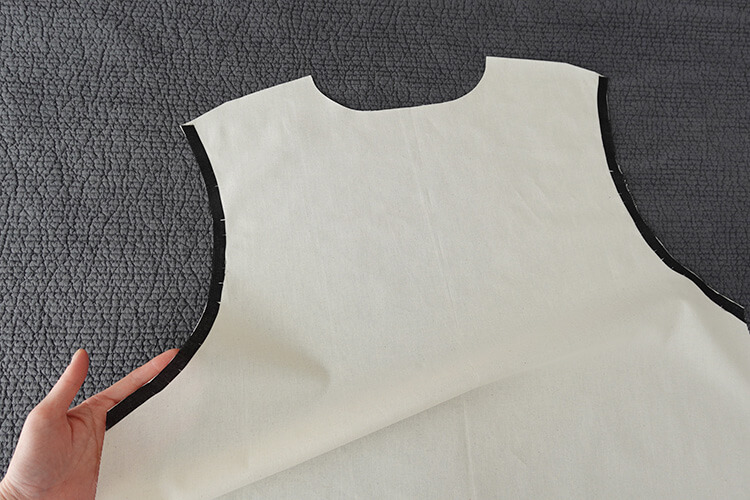 【ホームソーイング型紙シリーズNo.78】ロングジレ　作り方