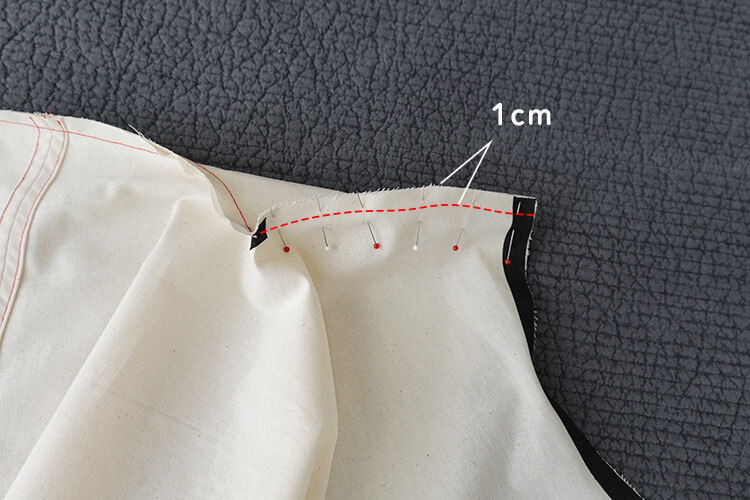 【ホームソーイング型紙シリーズNo.78】ロングジレ　作り方